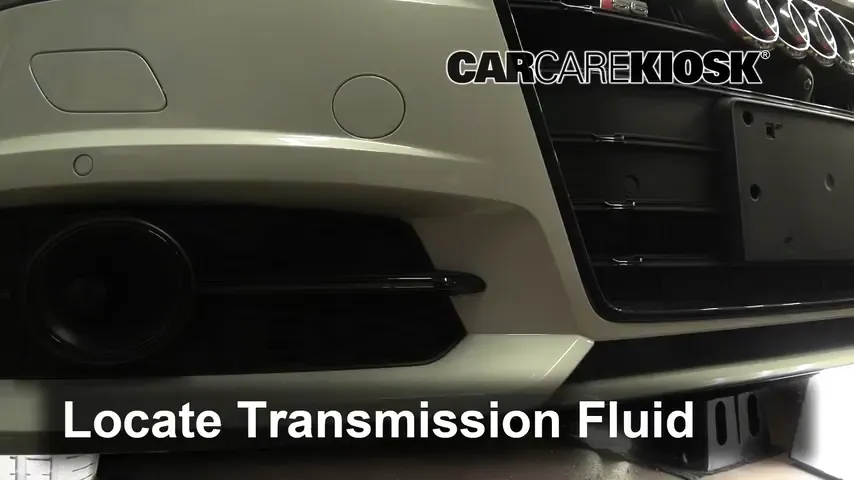 2018 Audi S6 Premium Plus 4.0L V8 Turbo Transmission Fluid Check Fluid Level
